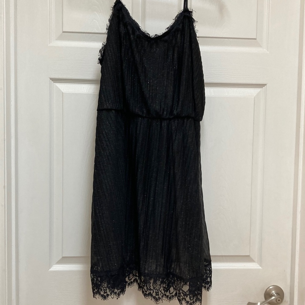 Fire Los Angeles Black Sparkly Dress